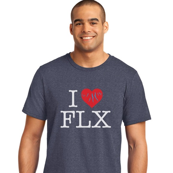 I love FLX - finger lakes T-shirt - Picture 1 of 2